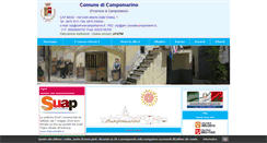 Desktop Screenshot of comune.campomarino.cb.it