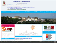 Tablet Screenshot of comune.campomarino.cb.it